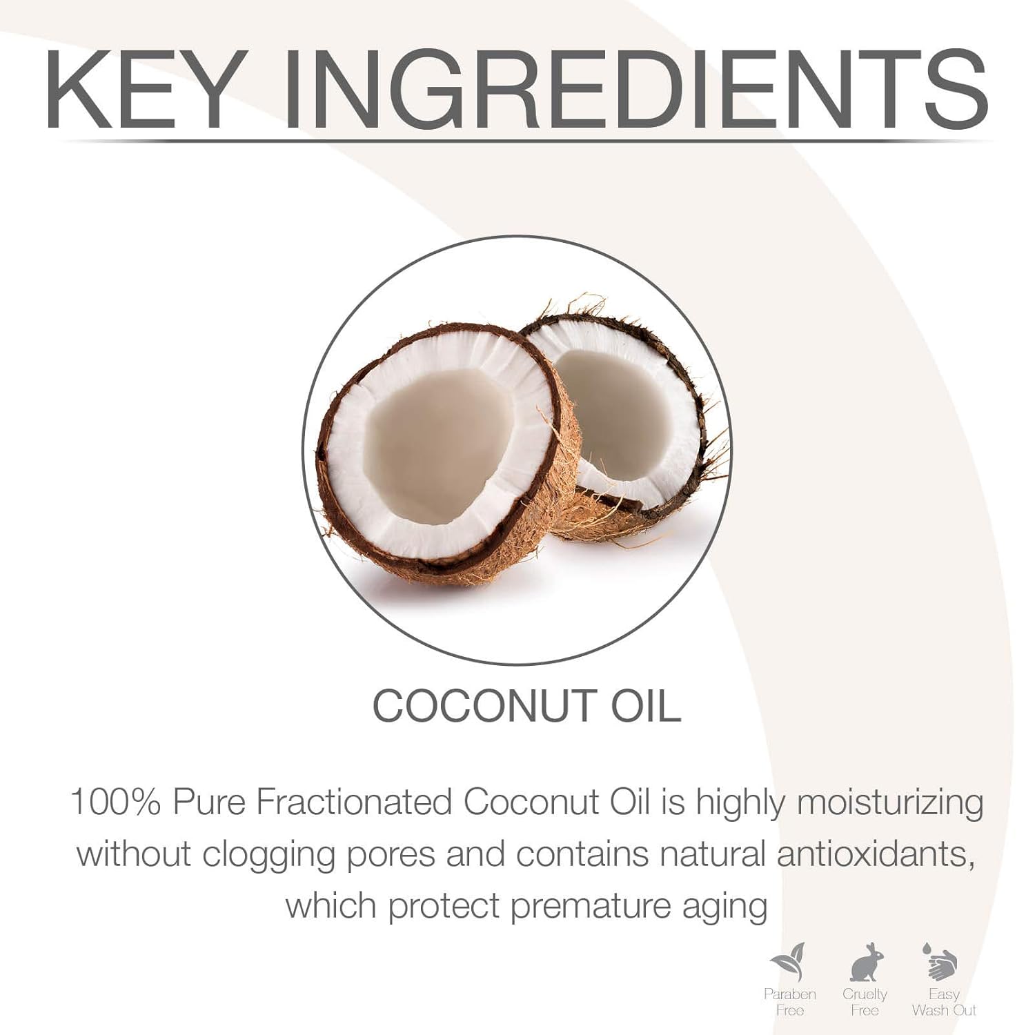 Bon Vital' Coconut Massage Gel Made with 100% Pure Fractionated Coconut Oil, Great for at-Home Use in Relaxing Back Massages & Neck Massages, Moisturizes Skin Without Clogging Pores, 8 Ounce Pump: Industrial & Scientific
