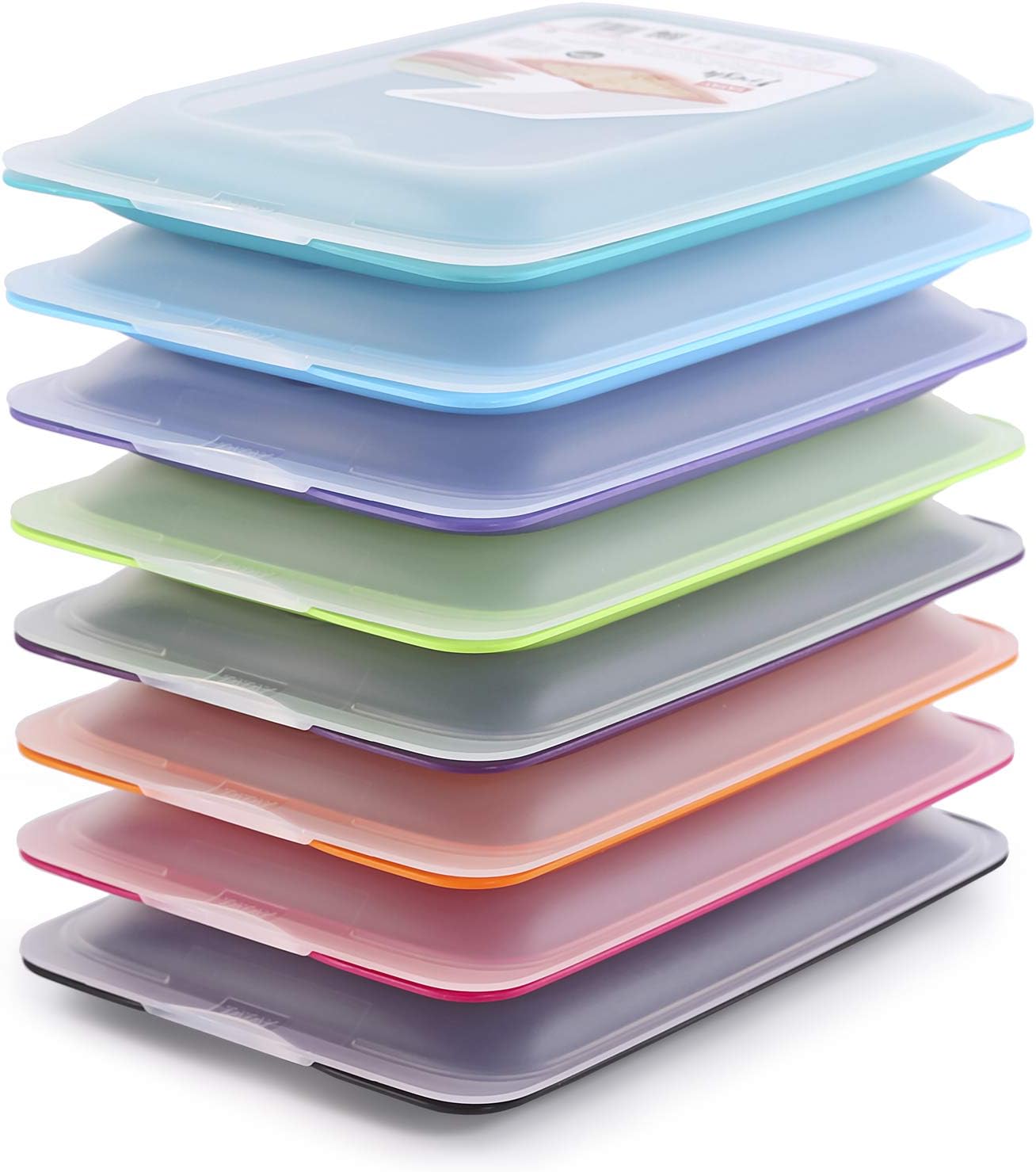 PracticFood Set mit 8 Wurst und Lebensmittelträgern FreshSystem, optimale Aufbewahrung von