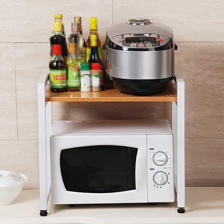 Garosh Bastidores de Horno de microondas de 2 Pisos ...