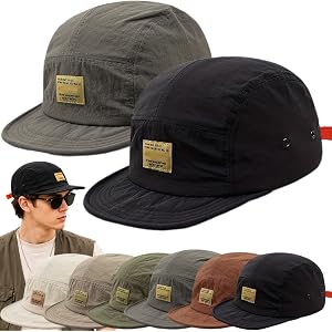 Vintage Japanese Streetwear Snapback Cap,Hip-Hop Inspired Quick Dry Breathable Baseball Casual Duckbill Cap