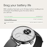 Withings Scanwatch 38mm White Hybrid Smartwatch ECG Heart Rate Oximeter SpO2 view 4