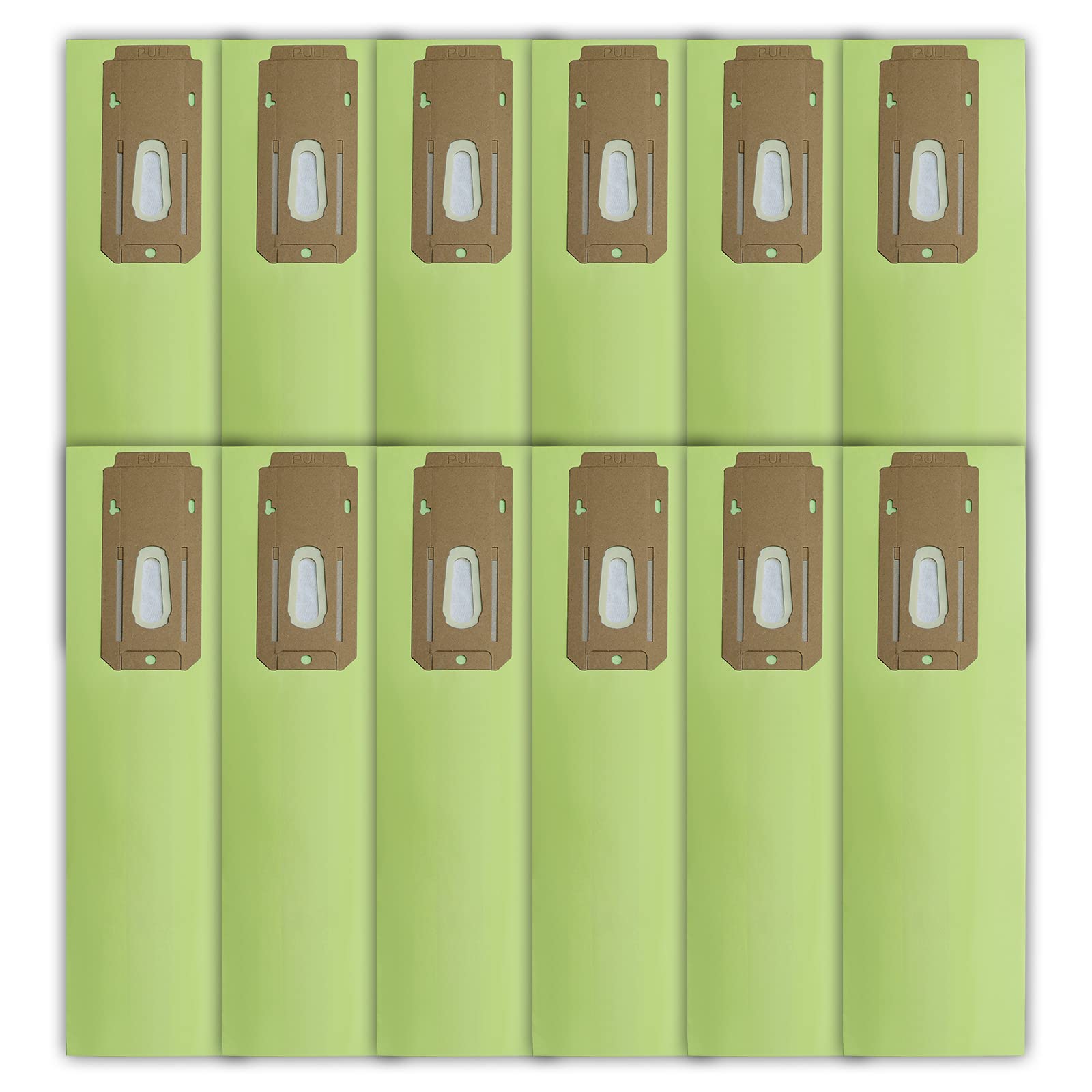 12 Pack Vacuum Bags Replacement for Oreck Type CC XL XL2 XL7 XL21 Upright Vacuum Cleaners, Fit for All Oreck XL Upright Vacuums, Replaces Part # CCPK8DW, CCPK8, AK1CC6A