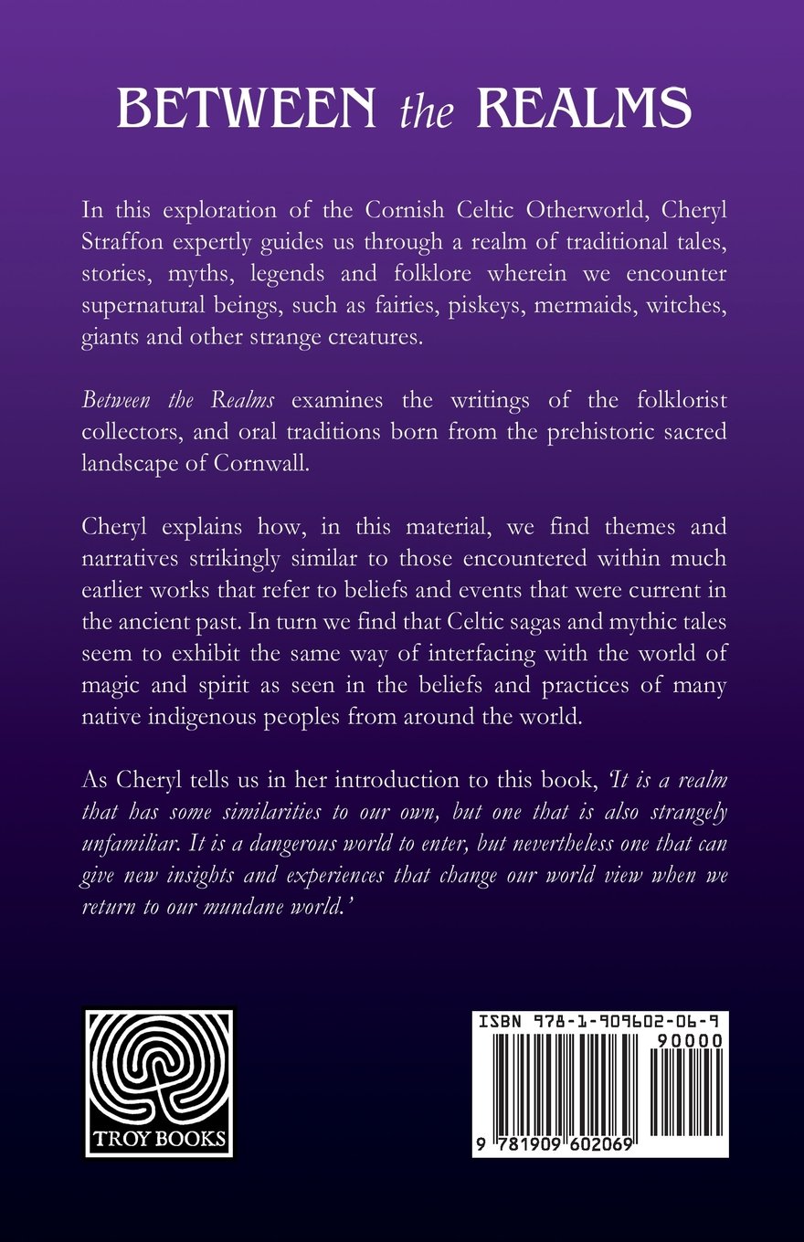 Between The Realms Cornish Myth And Magic Cheryl Straffon - 