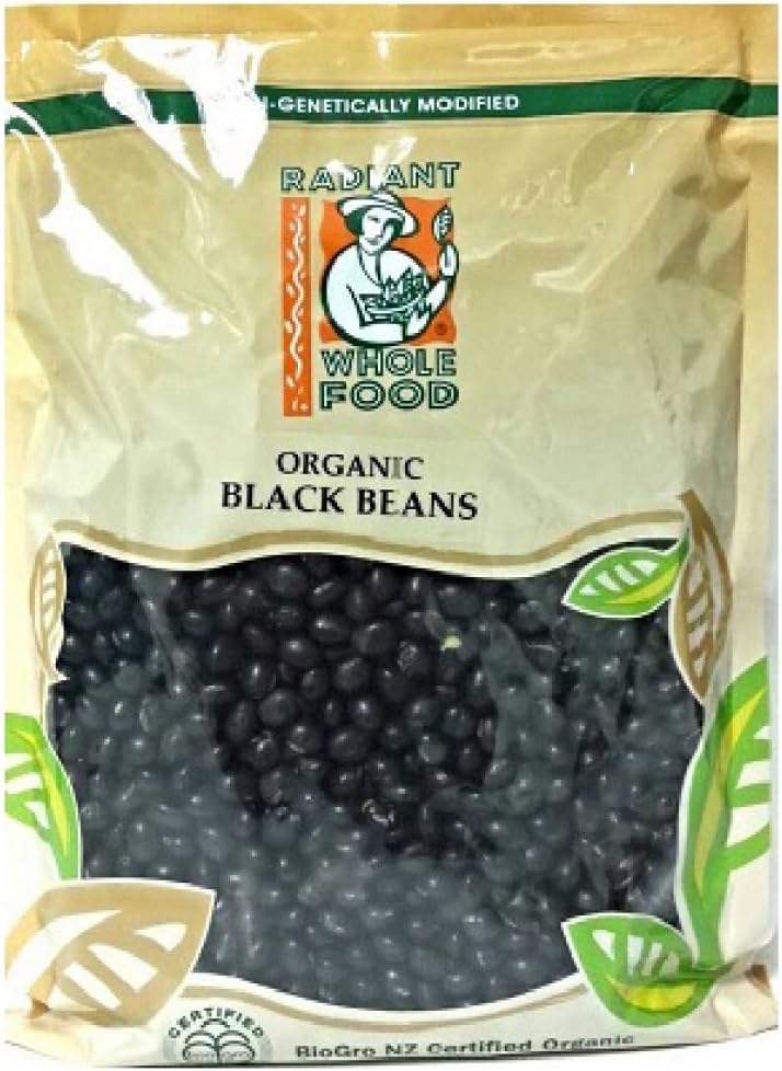 Radiant Black Beans Organic 500g (628MART) (3 Pack)