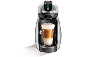 NESCAFÉ Dolce Gusto Coffee Machine, Genio 2, Espresso, Cappuccino and Latte Pod Machine, Silver