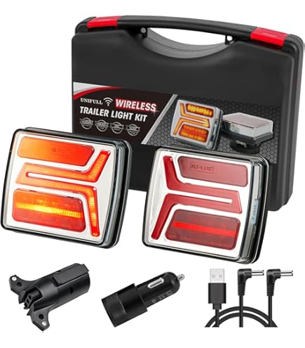 2X LED REAR Tail Lights Reverse Dynamic Turn Indicator 24v Trailer Truck L R £21.99 - UK - View #3