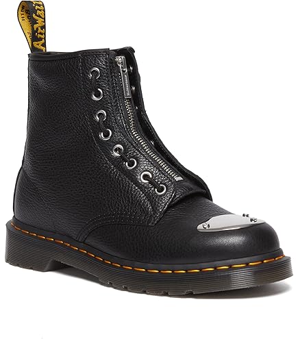 Dr. Martens Women's Sinclair 8 Eye Leather Platform Boot, Black