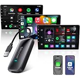 Ottocast Play2Video Ultra Wireless CarPlay &amp; Android Auto AI Box | 4+32GB, Netflix &amp; YouTube, Wifi 6, Ai assistant (ChatGPT/Gemini/Claude)