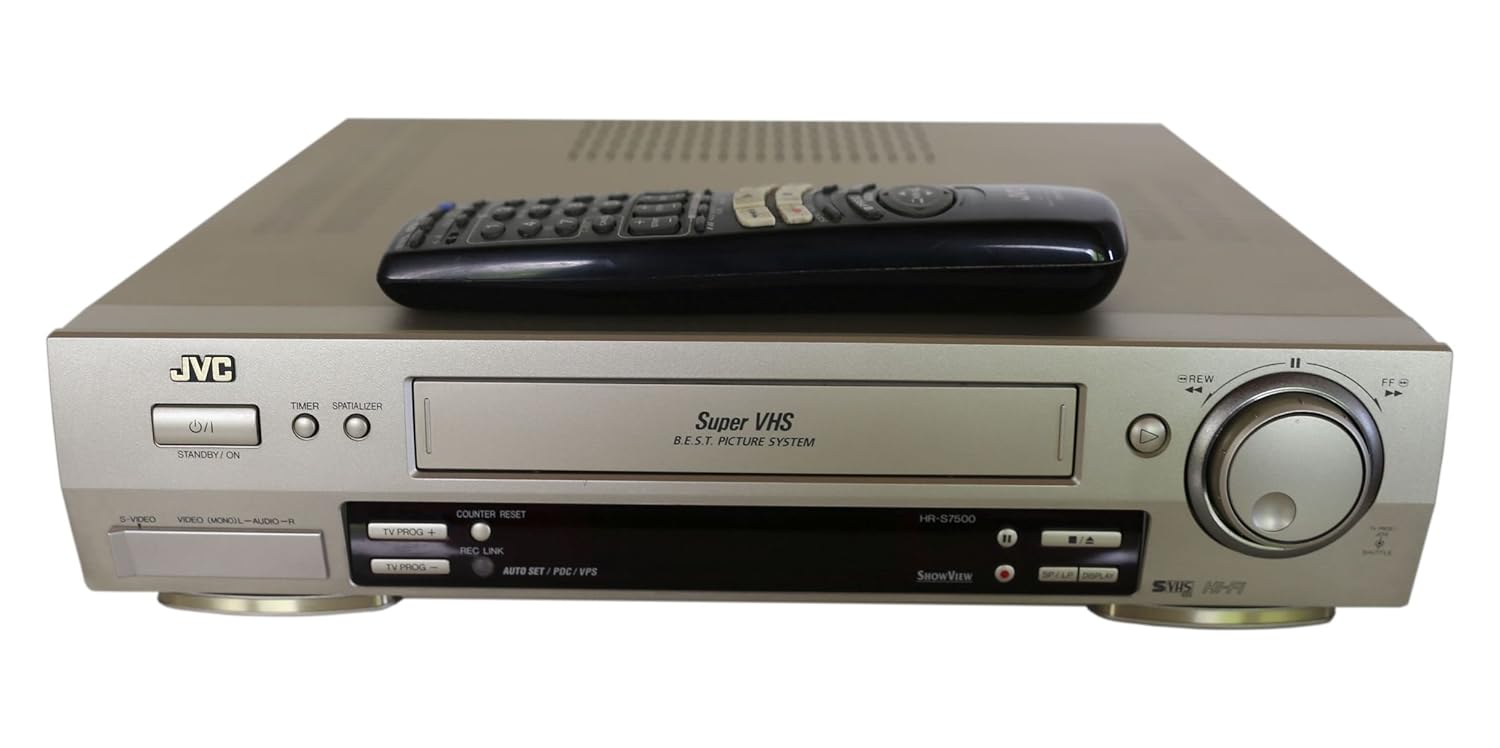 JVC HR S 7600 4 S VHS Video Recorder Amazon.co.uk TV