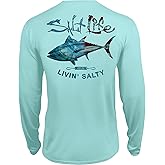 Salt Life Boys Amerituna Youth Long Sleeve Performance Shirt