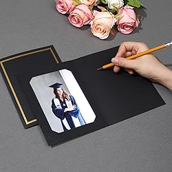 Apprabbr 100 Pcs Photo Folders for 4x6 or 5x7