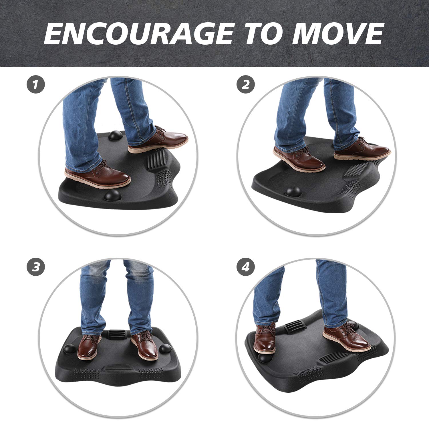 Anti Fatigue Comfort Standing Mat by DAILYLIFE, Durable, Soft