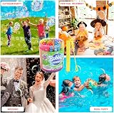 RAM ONLINE Bubbles for Kids 48 Wands 5ml Each Party Bag Fillers Garden Toys view 3
