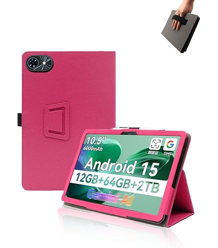 Tablet Hülle Für TABWEE T80 10 Zoll – PU Leder Case Mit Standfunktion & Handschlaufe