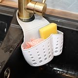 Navoys Grey Kitchen Tap Basket with Adjustable Strap Sink Caddy view 8