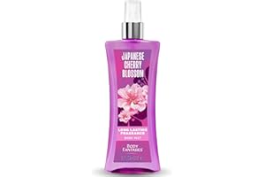 Parfums De Coeur Body Fantasies Signature for Women Japanese Cherry Blossom Fragrance Body Spray, 8.0 Ounces