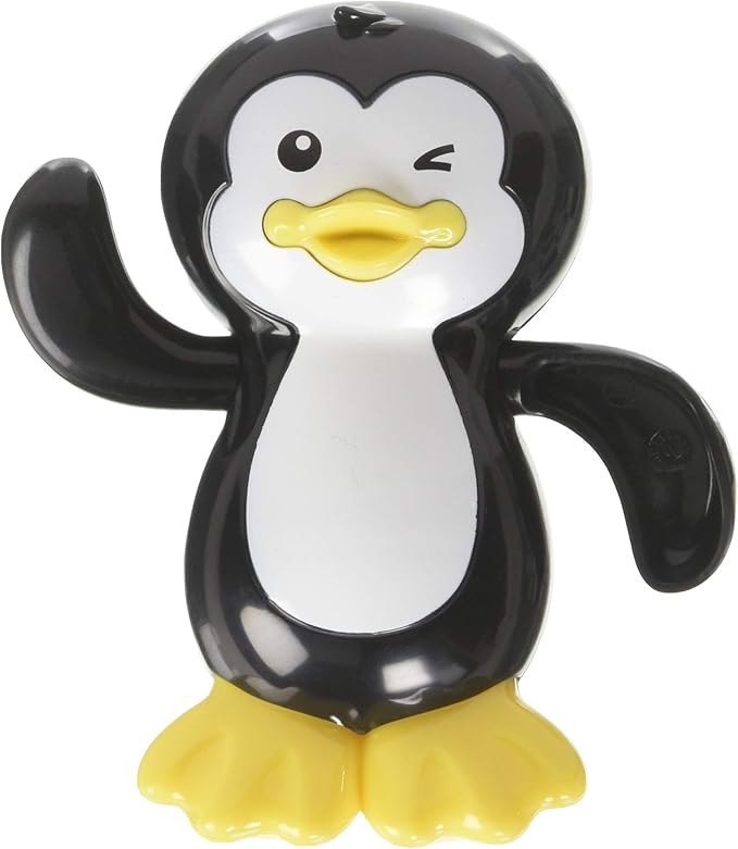 munchkin wind up swimming penguin bath toy