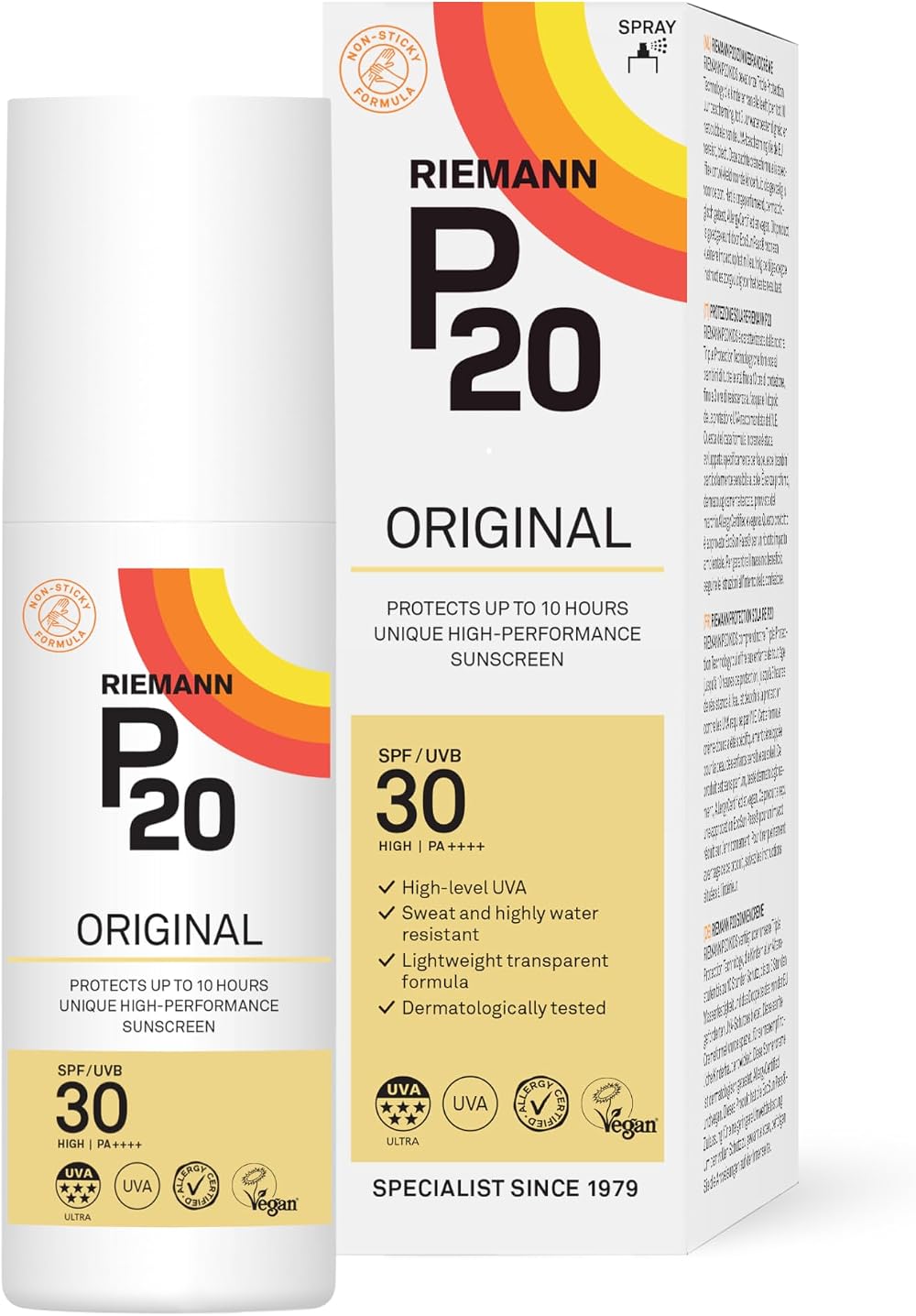 P20 Original Once-a-Day SPF30 Sunscreen 100ml - UVA/UVB Protection