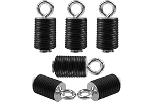 KOAKOMI UTV Tie Down Anchor, 2" Bed Tie Down Anchor Fit for UTV with 1-7/16" Hole, Replacement for Polaris Ranger General 1000 XP 900 XP 800 700 500 570 General 1000 (6pcs)