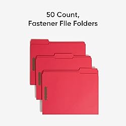 Smead Fastener File Folders, 50