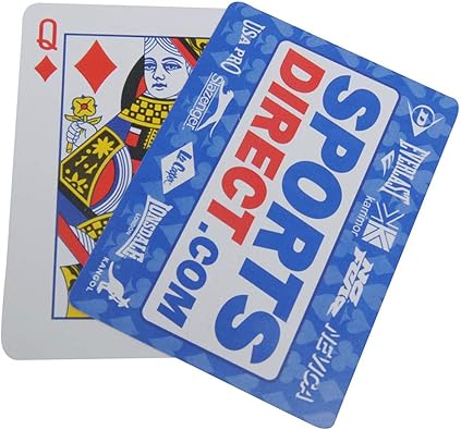 Amazon Com Sports Direct Playing Cards Blue White Red Onesize