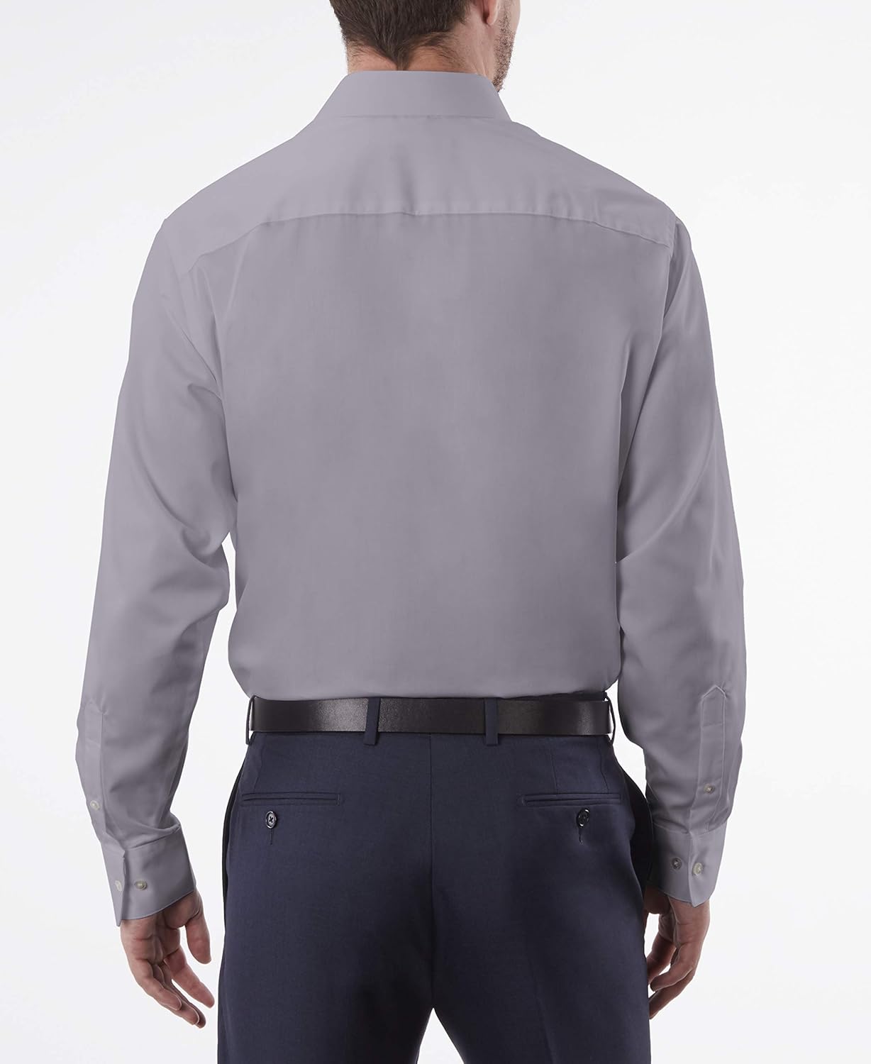 geoffrey beene mens dress shirts regular fit solid sateen