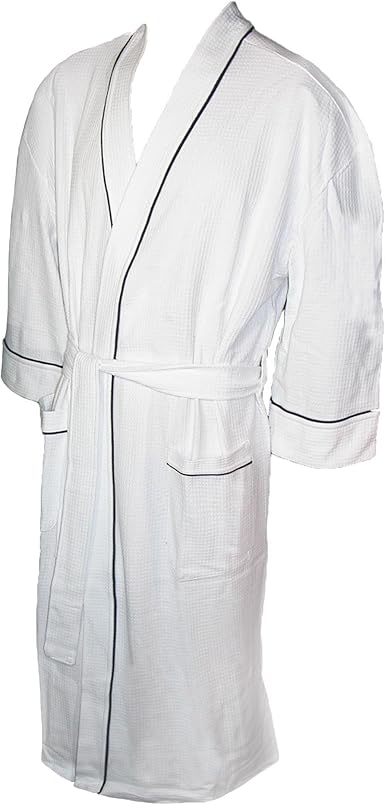 men's waffle weave robe