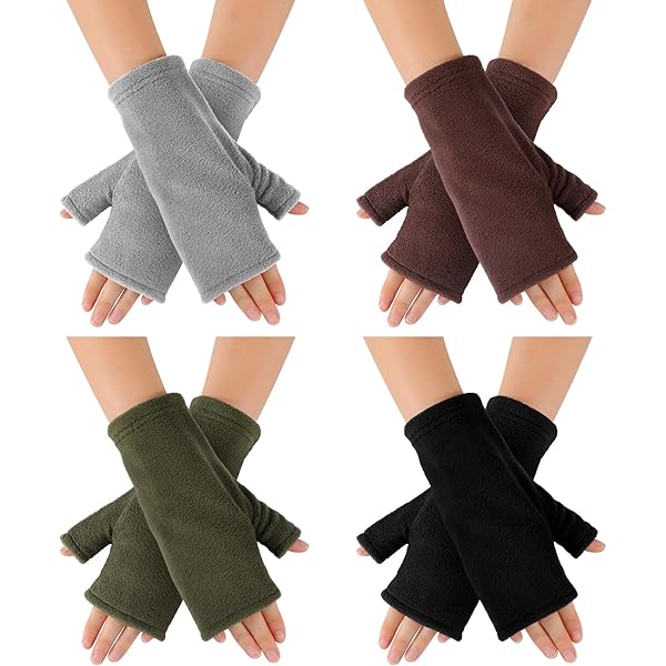 Guantes Gatito Invierno 2 En 1 Sin Dedos Y Con Bolsillo Frío | Cuotas Sin Interés