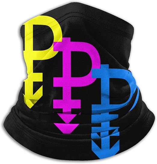 Pansexual Definition Unisex Microfiber Neck Warmer Neck Gaiter Face