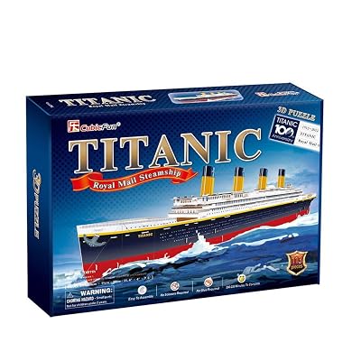 Cubic Fun Titaniclarge, 113 pieces