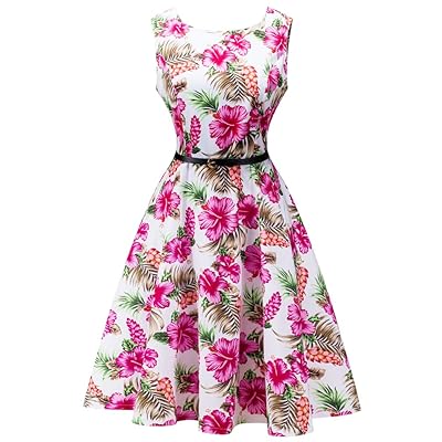 Tea Party Dress Vintage Dress Flora Print Dress Morocco | Ubuy