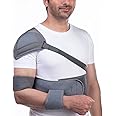TYNOR Elastic Shoulder Immobiliser, Grey, Medium, 1 Unit