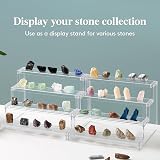 Lifewit Clear Display Stand 12 Inch 4-Tier Plastic Riser for Vanity view 8