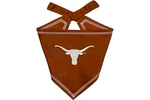 Pets First NCAA Texas Longhorns Tie Bandana, Large/x-Large. Dog Bandana Scarf Bib for Pet Cat Dog. The Ultimate Game-Day, Party Bandana (TX-3550-L-XL)
