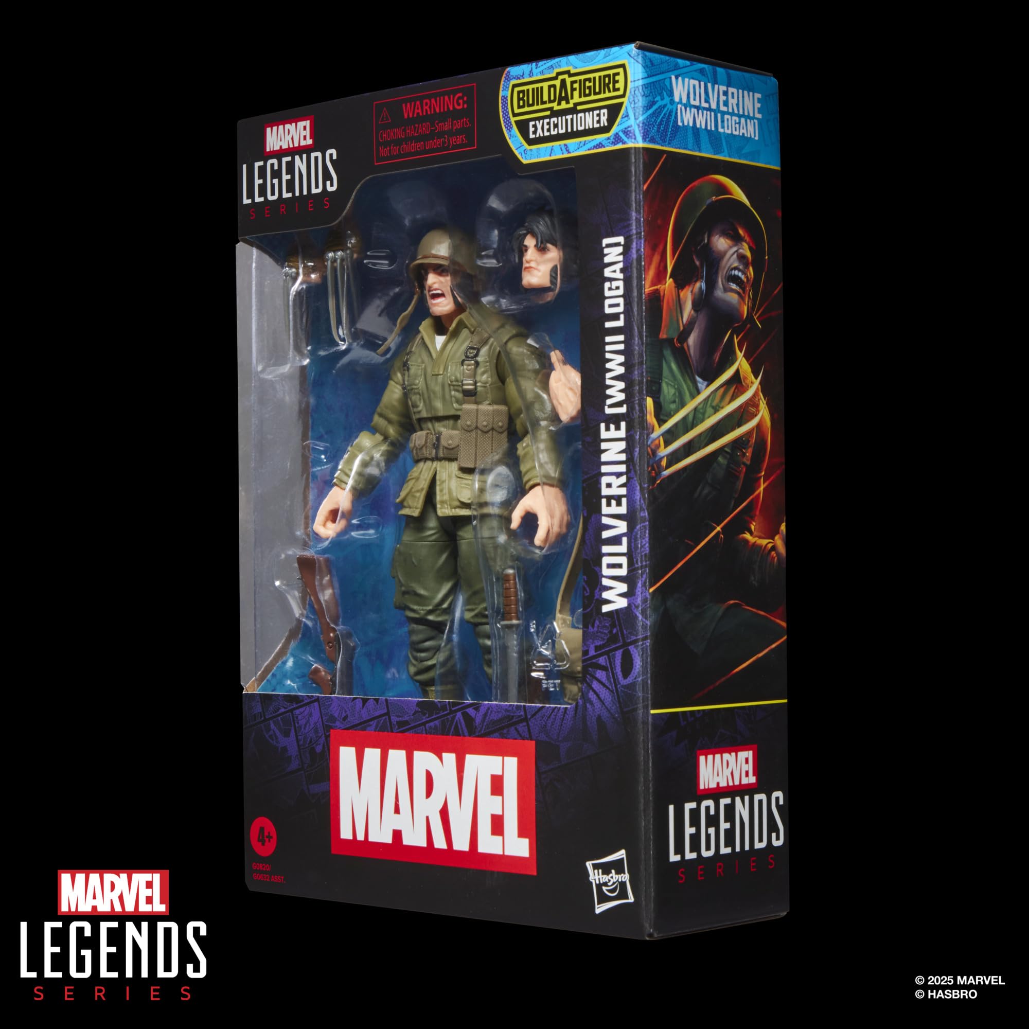 Marvel Legends Series Wolverine (WWII Logan), X-Men Comics Collectible 6-Inch Scale Action