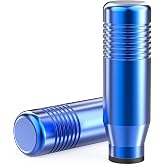 aikeec Gear Shifter Knobs with Adapter Compatible with Logitech G27 G29 G920 G923 Driving Force Stick Sim Racing Game Aluminum Shift Knob Gear Shifting Lever Handle (Blue)