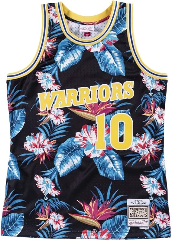 mitchell and ness floral jersey