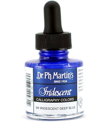 Amazon.com: Dr. Ph. Martin's Iridescent Calligraphy Color (6R) Ink