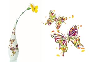 Blinggasm Waterslide Decal Paper 20 Sheets Pack, Clear or White, Inkjet or Laser Printer Choose From Menu (CLEAR FOR INKJET) …