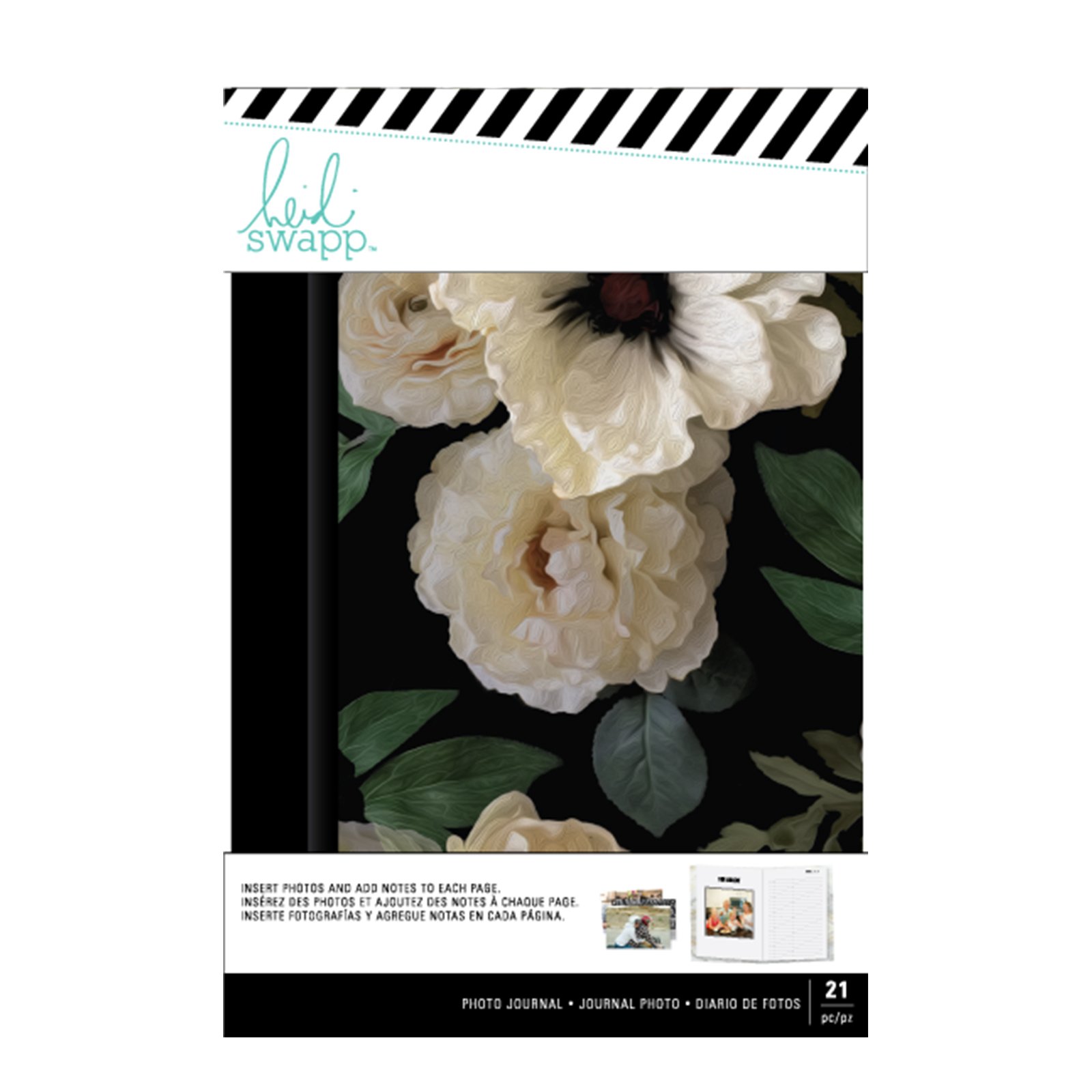 American Crafts 21 Piece Photo Journal Floral