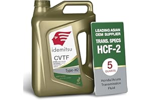 Idemitsu CVT Transmission Fluid 5 qt - HCF-2, Type H2 Transmission Oil for Honda Continuously Variable Transmissions
