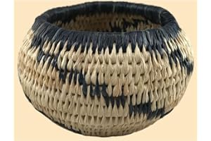 WILDWOODS CRAFT KITS Traditional Coiled Basket Weaving Kit (Makes one 3in. - 4in. Basket, Basic Version)