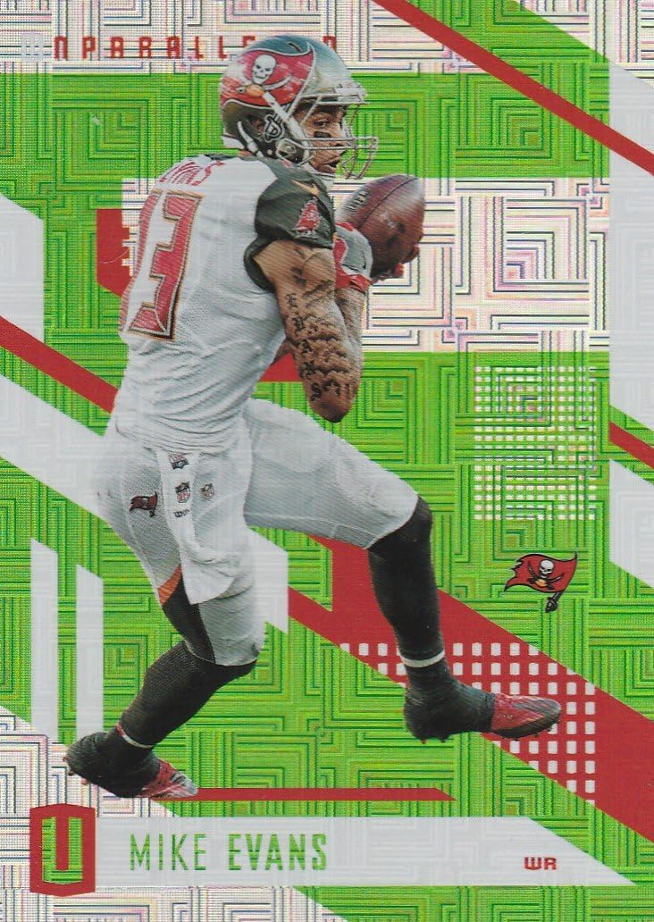 2017 Panini Unparalleled Lime Green #154 Mike Evans Football Card