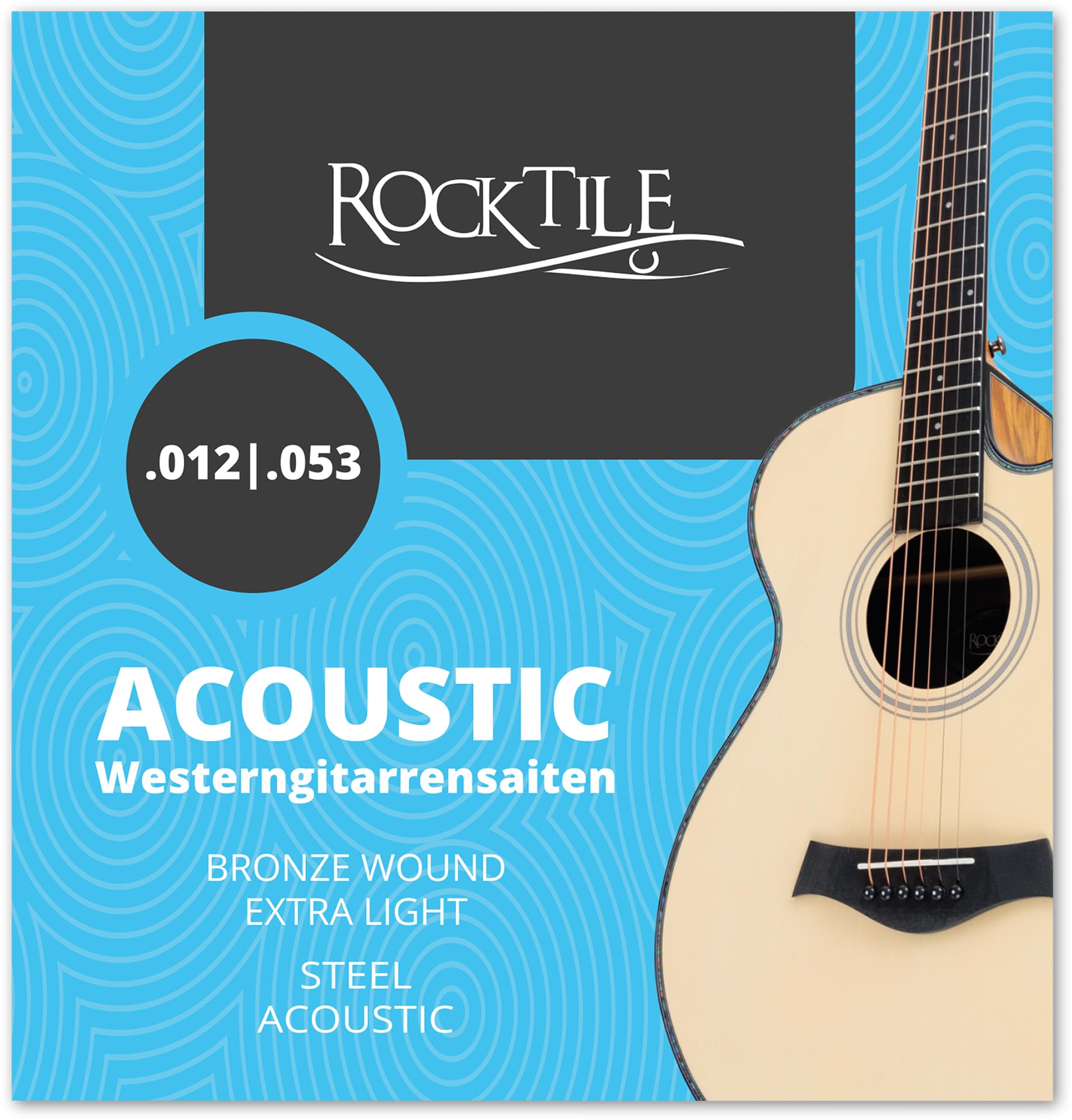 Rocktile Strings for Acoustic Guitar Light