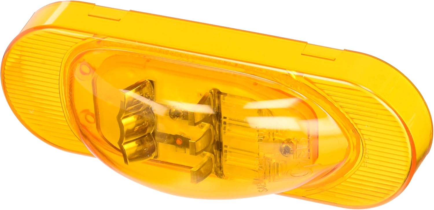 Yellow SuperNova Oval LED Side Turn Marker Lights Grote 54183