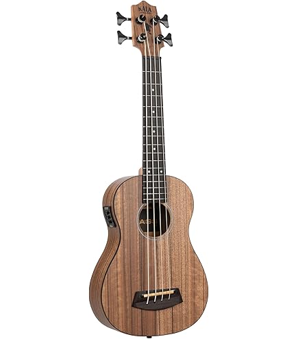 UBEAS ウクレレベース U-BASS-EBY-FL Amazon.com: Kala UBASS-EBY-FL Striped Ebony Fretless U-Bass