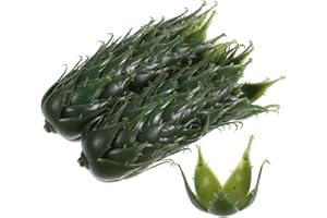 OATIPHO 50pcs Artificial Flower Calyxes Green Rose Sepals for DIY Floral Arrangements Wedding Bouquet