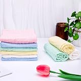 Zuimei 10 Pack Muslin Cloths Baby Washcloths 25x25 cm Cotton Squares view 2