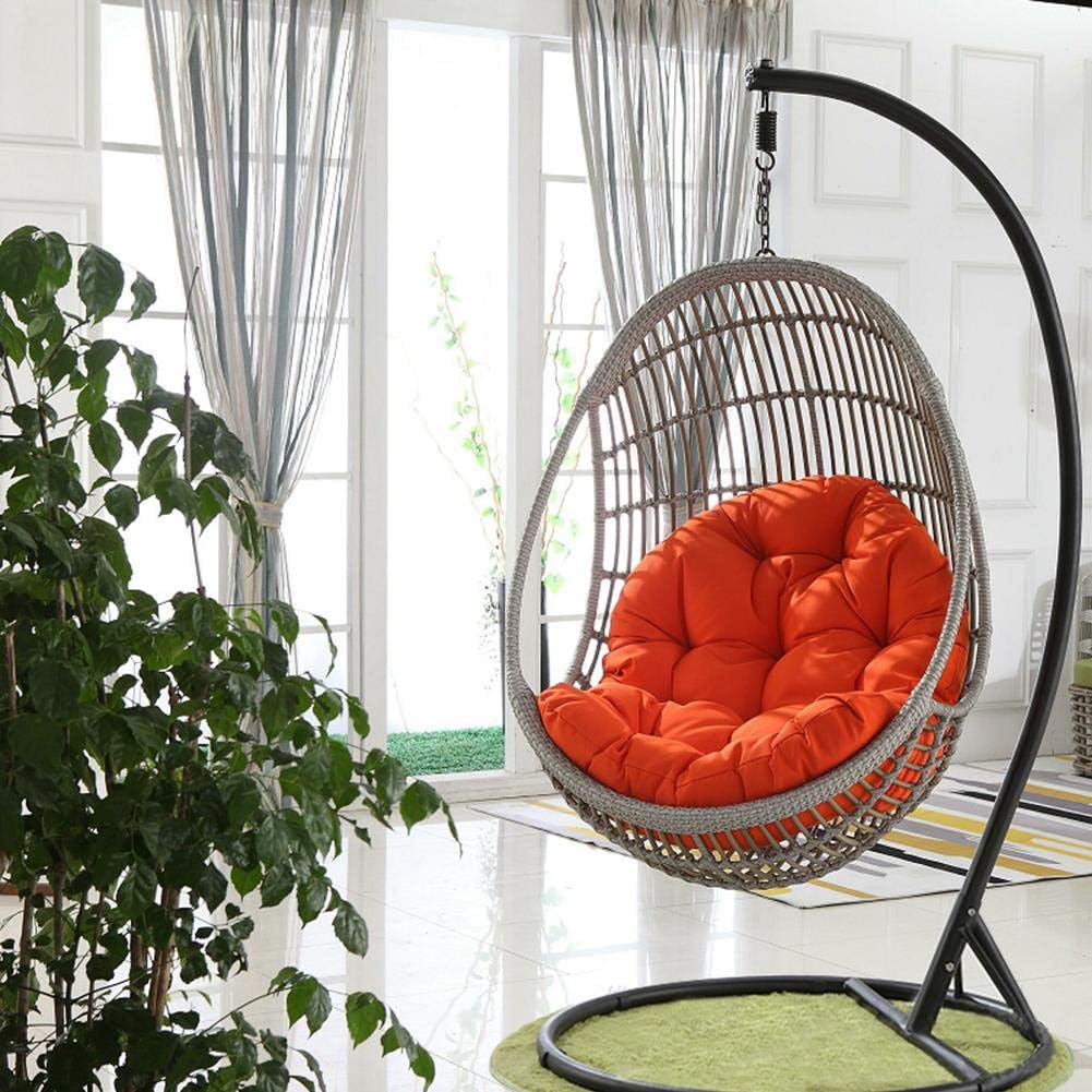 humflour Swing Hanging Basket Seat Sofa Cushion Covers, Indoor outdoor Non-slip thickened Soft Swing Chair Cushion (Without Stand), suitable for hammocks,hanging baskets, swing chairs