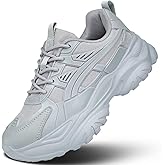 Women's Road Running Shoes Non Slip Ladies Walking Fashion Athletic Chunky Sneakers Work Gym Comfort Lightweight Mesh Soft Sole